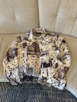 Louis vuitton button up size small, medium, and large 
