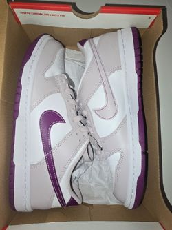 Nike Kids' Low-Top "Platinum Violet" - White & Purple