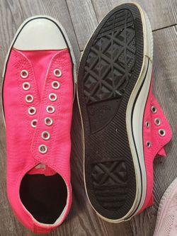 Pink Slip-on All Star Mens Sneakers