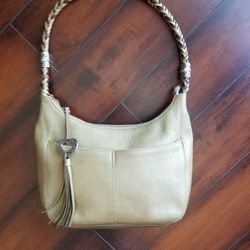 Brighton Gold Shoulder Handbag Purse