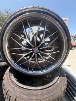 20” Roderick Racing Rims & Tires 225/35ZR20