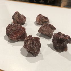 Red Calsite $3 Ea