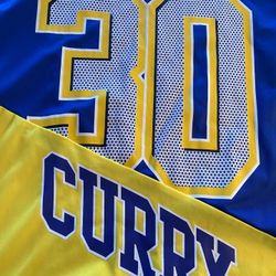 NBA Golden State Warriors Steph Curry #30 Jersey Men's Size L Large 