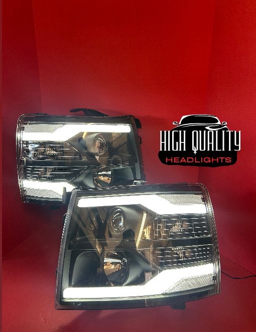 Chevy Silverado 2007. 2013 Headlight.