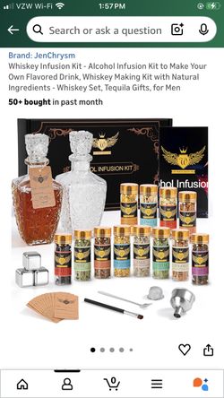 Brand new Whiskey infusion kit