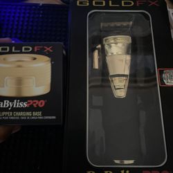 Babyliss GoldFx Clipper with Charging Stand