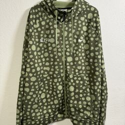 Nike Therma-Fit Studio '72 All-Over Print Hooded Sweatshirt Zip Up