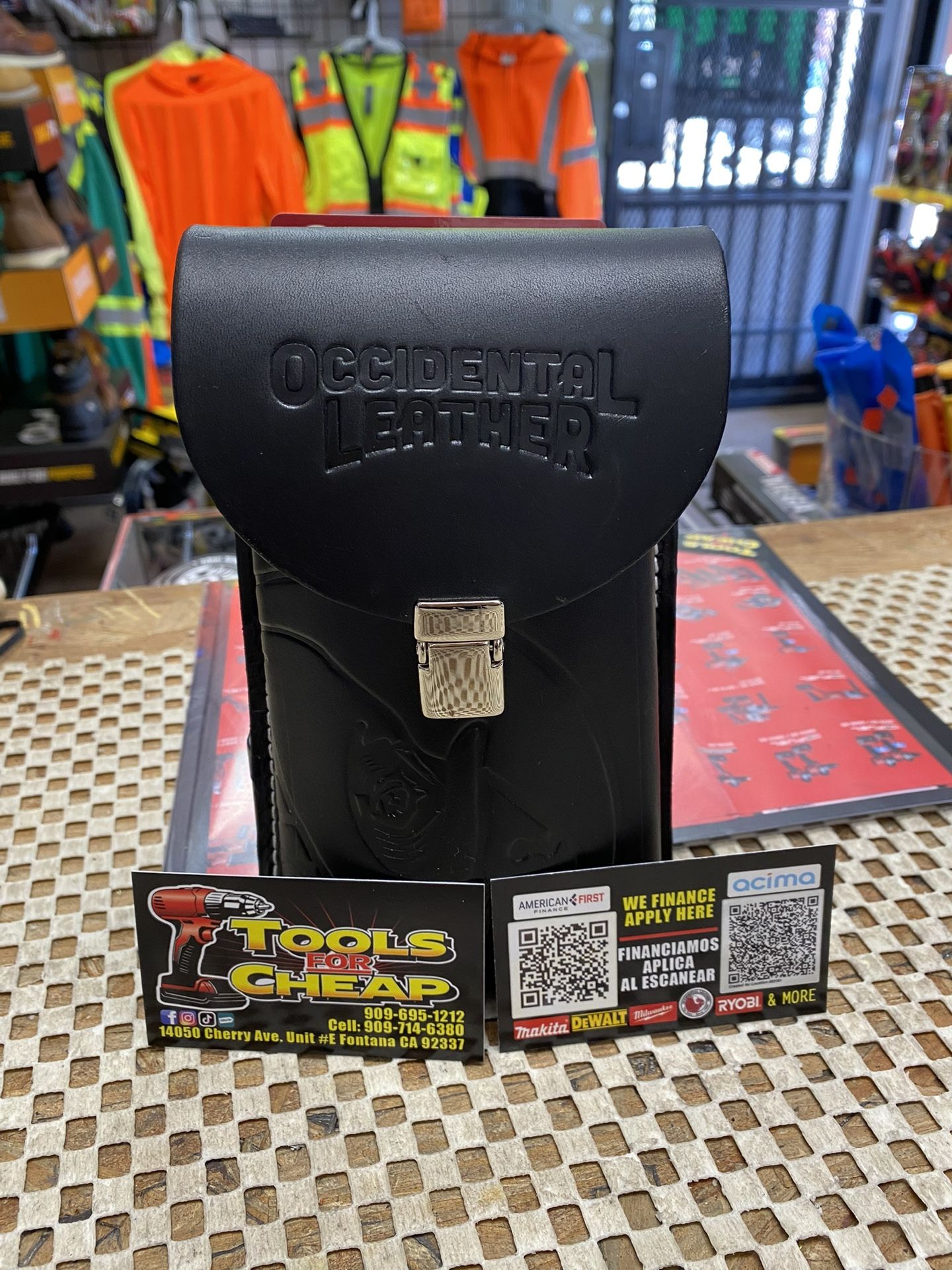 OCCIDENTAL LEATHER B5333 XXL Phone Case- Black