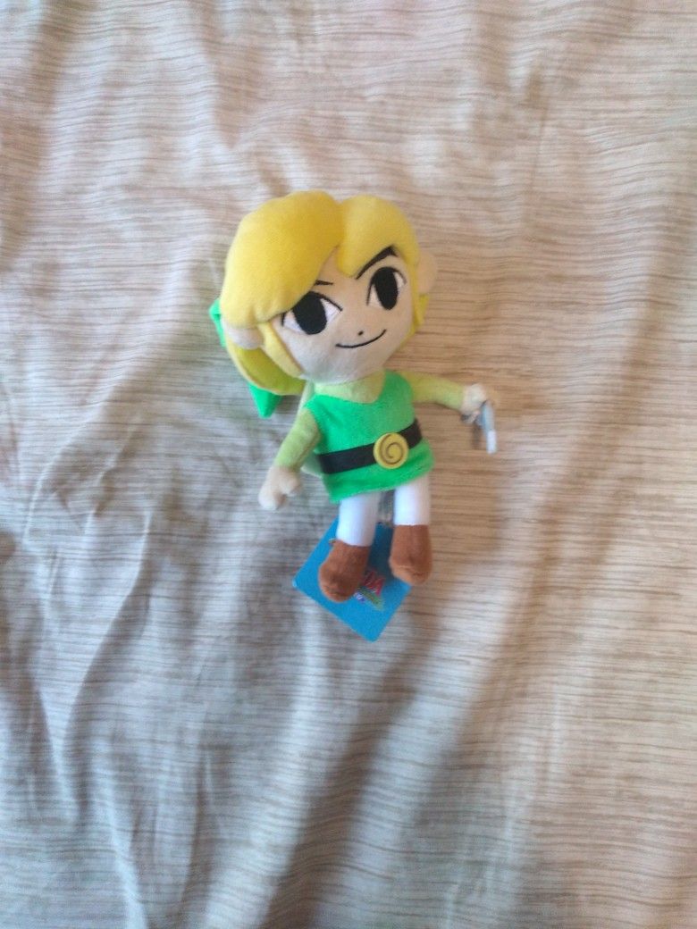 Link Legend Of Zelda Wind Waker Plush/Plushie
