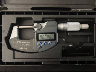 Mitutoyo 0-1” Round OD Micrometer
