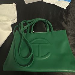 Telfar Green Medium Bag 