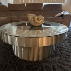NOVA Infinity Illuminated Tunnel Coffee Table
