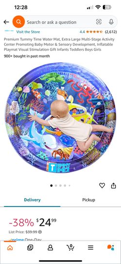 Tummy Time Water Matt