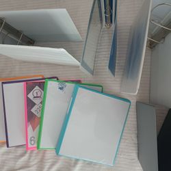9 Binders - Move-out Price Drop !!