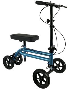 KneeRover Steerable Knee Scooter – Dual Brakes –$47 ( $130)