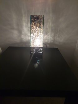 Green Glass Lamp