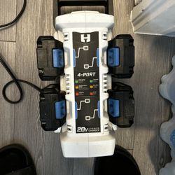 HART 4 Port Battery Charger 
