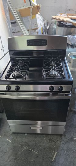 GE GAS RANGE STAINLESS STEEL WORK PERFECTLY