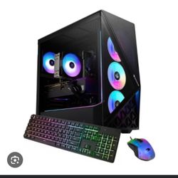 Gaming PC and Monitor
