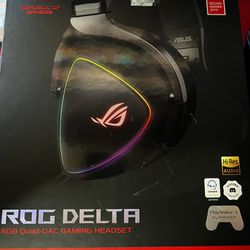 ROG DELTA RGB Quad-DAC Gaming Headset 