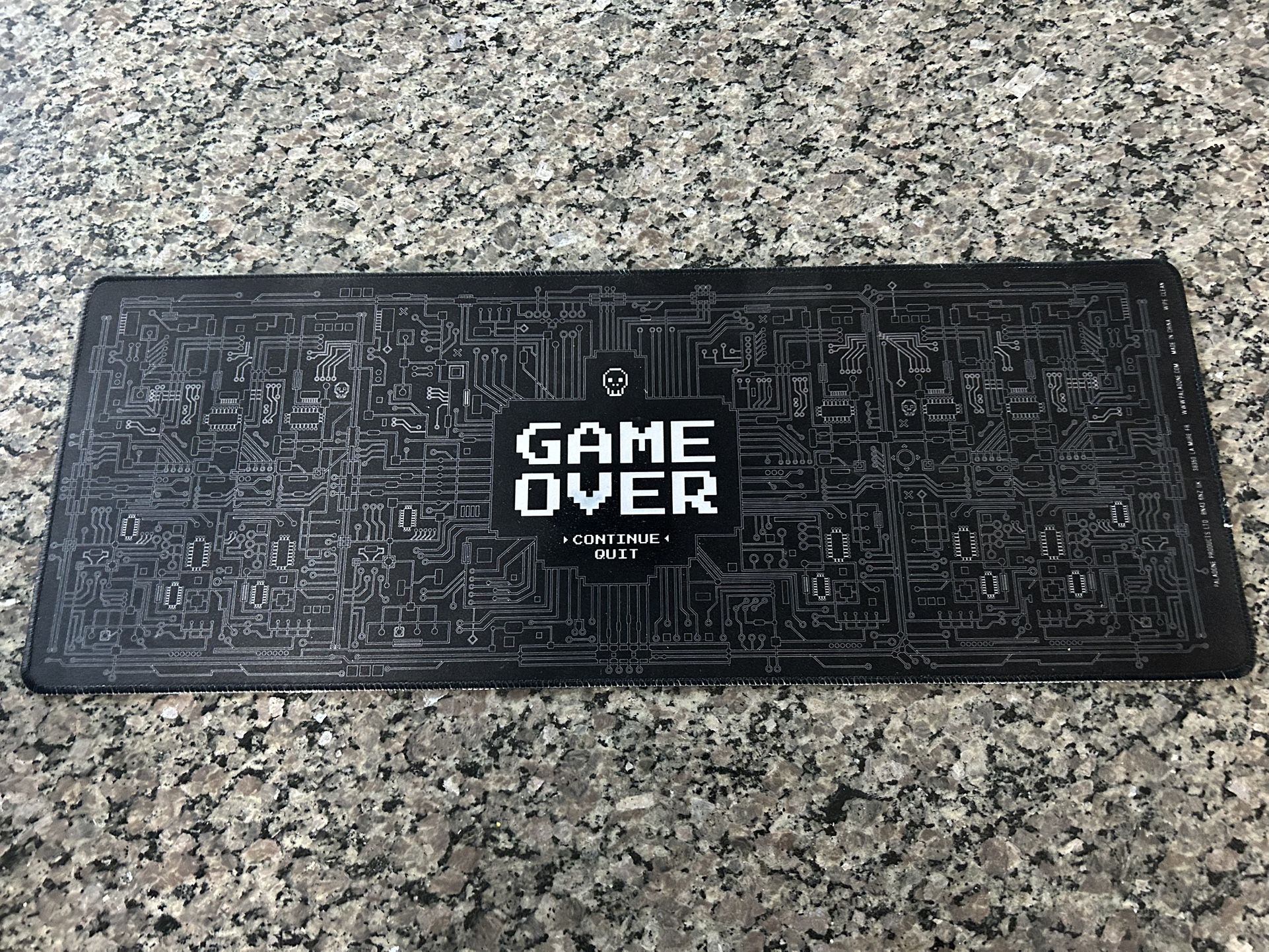 Game Over Computer Mat
