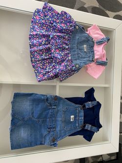 Size 4 girls Oshkosh jumpers