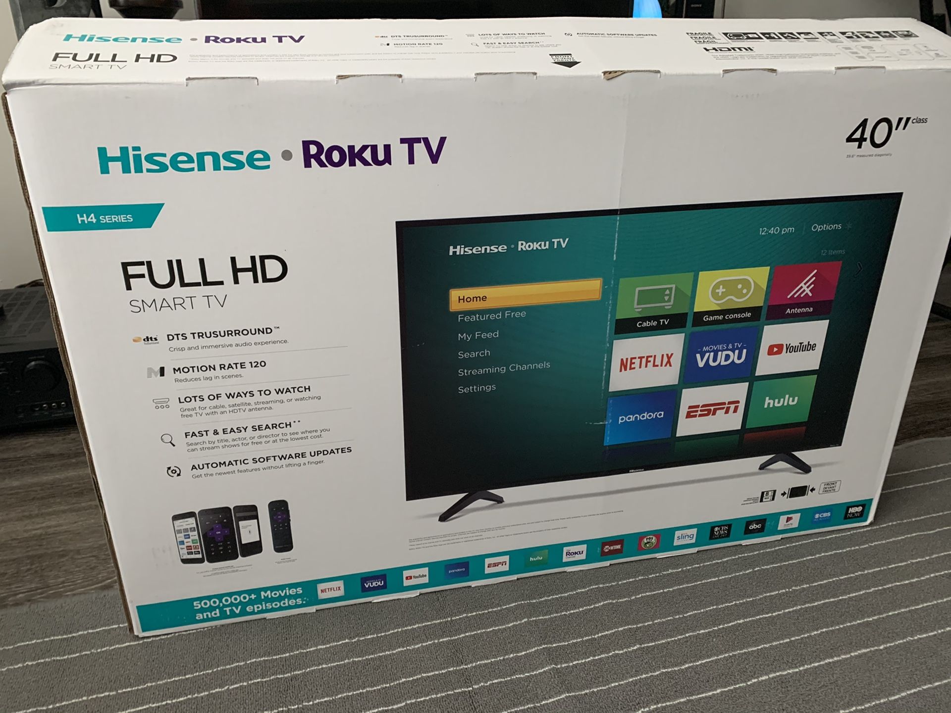 Hisense 40” Smart TV