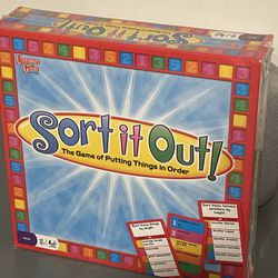 Sort It Out Board Game NEW!