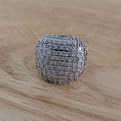 4 Ct Genuine Diamond Ring Sz 7