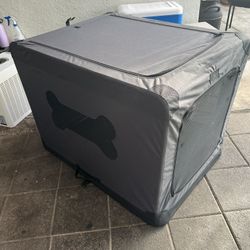 42" PORTABLE Pet CRATE  Indoor/outdoor  “Dog Cage”