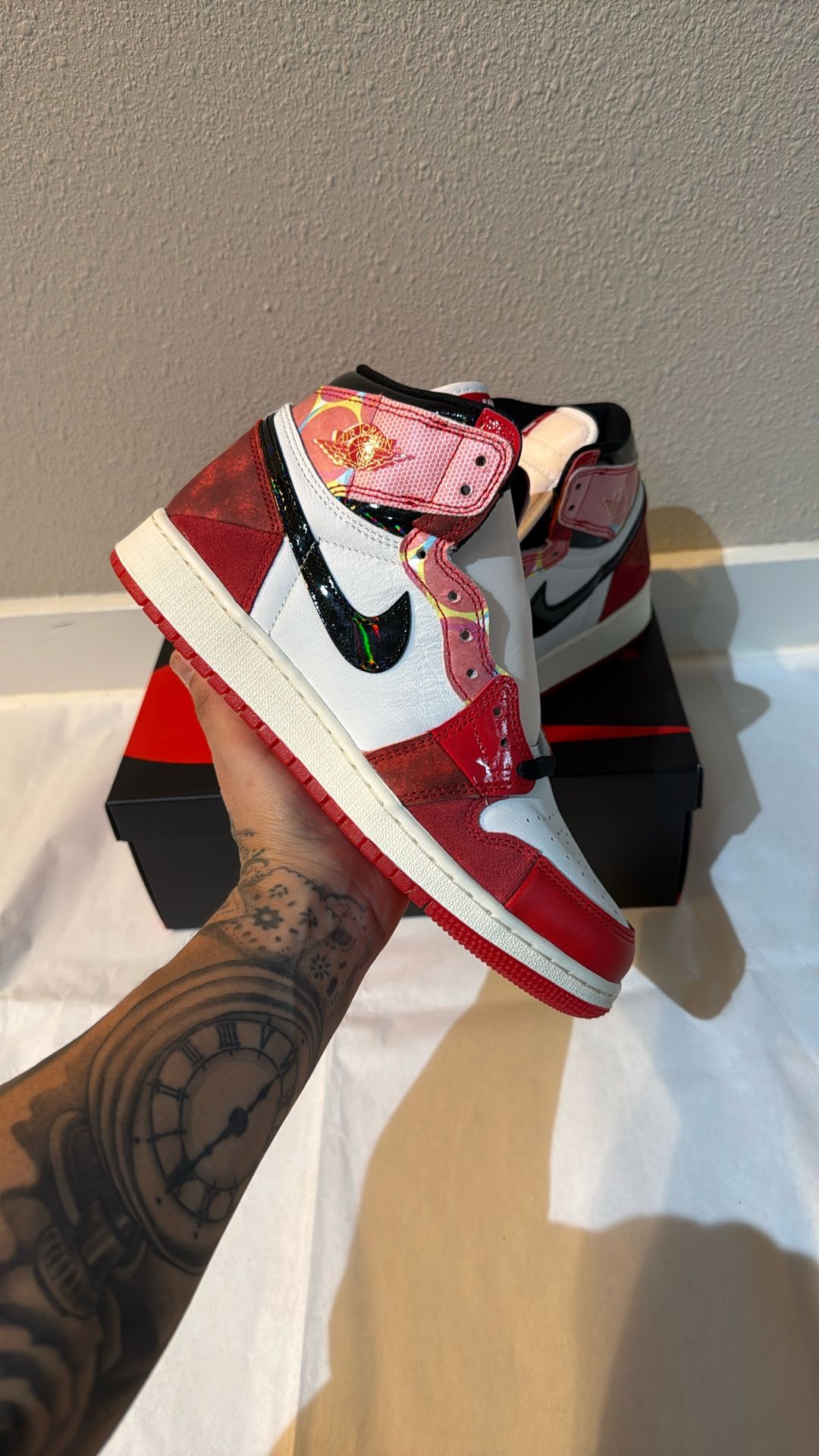 Jordan 1 High Spider Man The Slider Verse GS