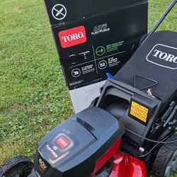 push start lawn mower 