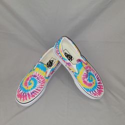 Tie Dye Vans-Womens 6.5
