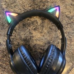 Cat Ear Bluetooth Headphones
