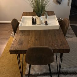 Dining Room Table With Four Chairs