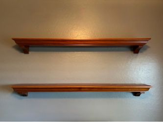 Floating shelves