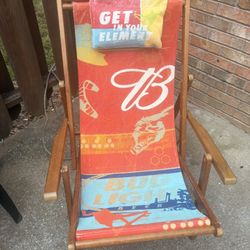 2004 Budweiser Beach Lounge Chair