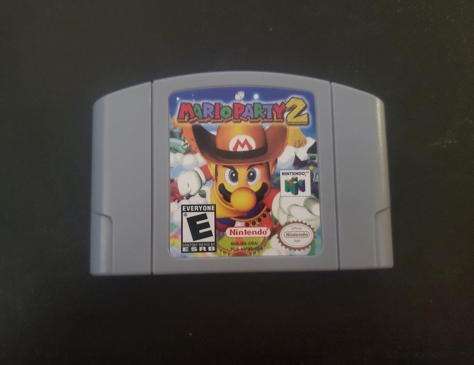 Mario Party 2 Nintendo 64 Video Game Cartridge N64
