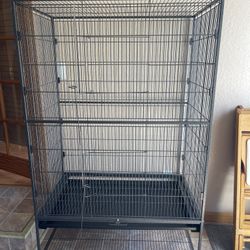 Assembled Extra Large Bird Cage And/or Bird Supplies 