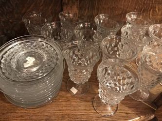 200 plus pieces perfect condition vintage glasswear