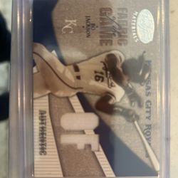 2004 Leaf Certified Fabric of the Game Bo Jackson /100 “OF Edition”