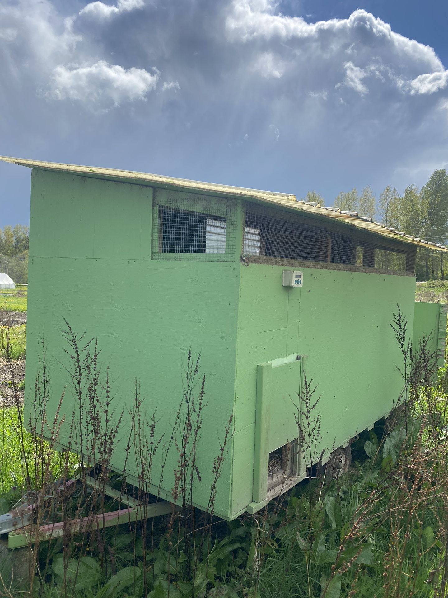 Chicken Coop On Trailer