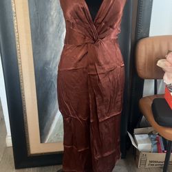 Brown Dress New