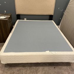 Queen Mattress, Box Spring, Headboard, Bed Rails