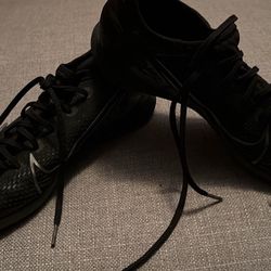 Nike Mercurial Vapor 13 Pro IC indoor soccer shoes in black and metallic cool grey