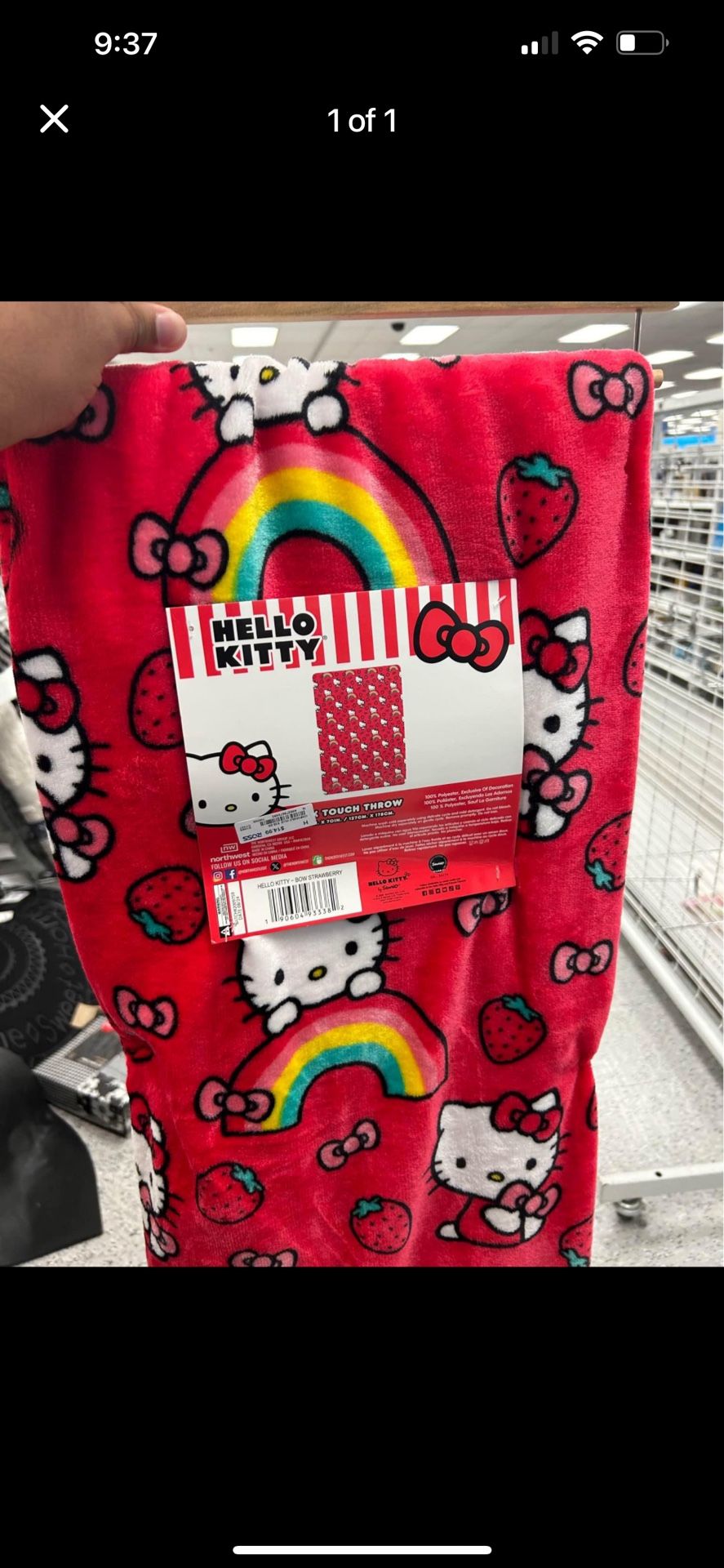 Hello Kitty Blanket
