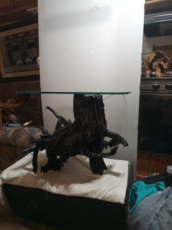 Charcoal edge gray sad table