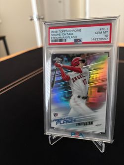 Ohtani PSA 10 Rc Topps Chrome