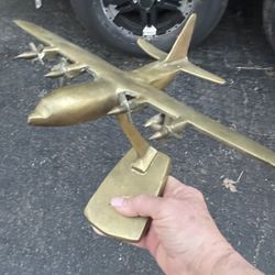 Gold Airplane 