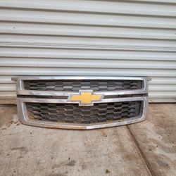 OEM 2014-2015 Chevy Silverado 1500 High Country Chrome Grill